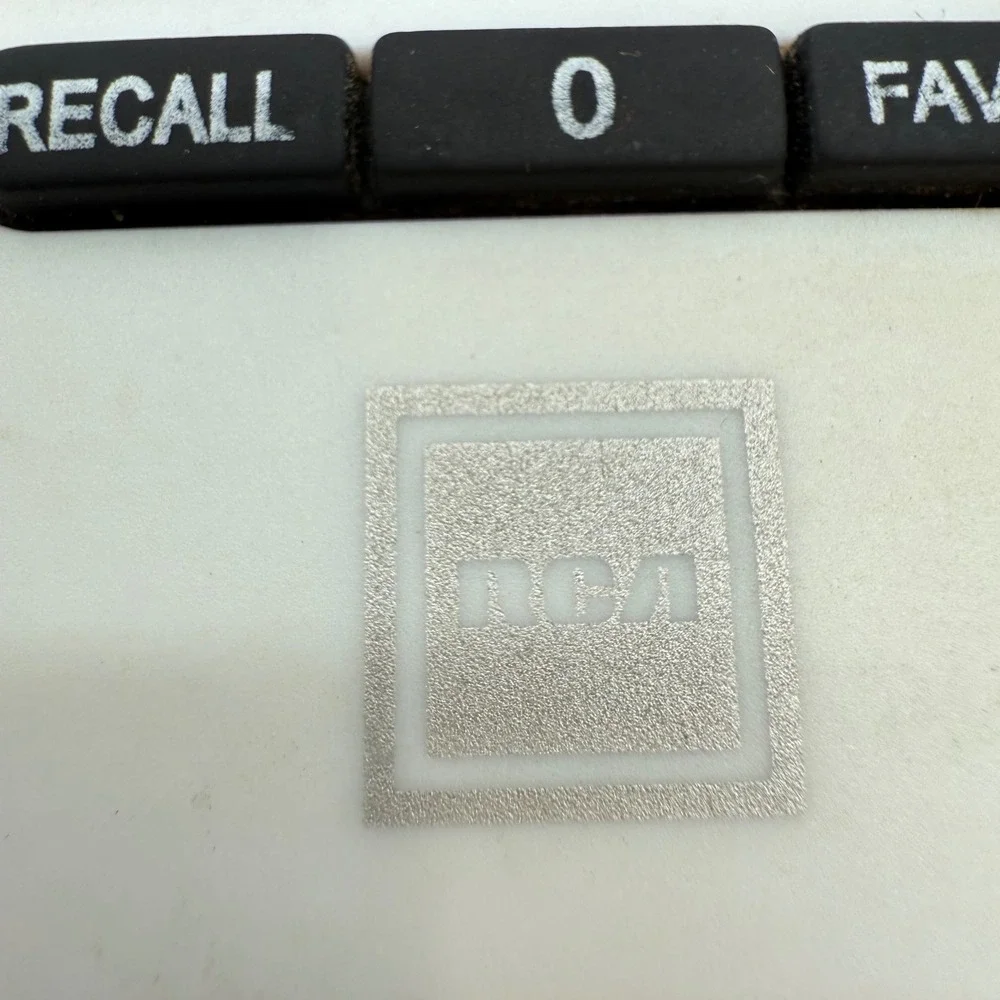 RCA Universal Remote‎ Control White TV DVD Player VCR Cable Box Replacement